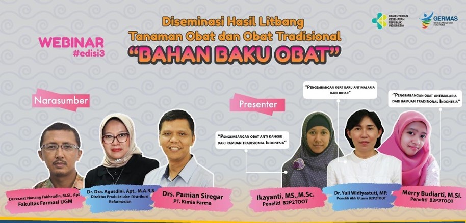 Kemenkes Dukung Obat Baru dari Alam Indonesia